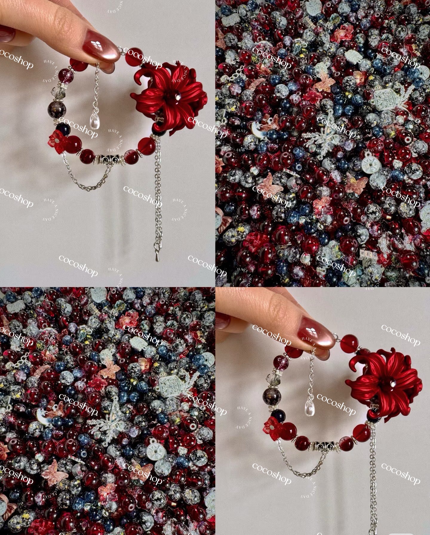 ガラスビーズミックス - 2個買うと1個プレゼント