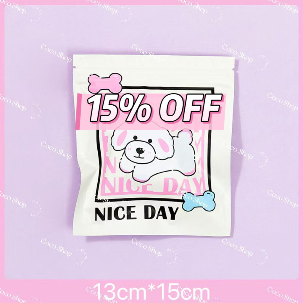 空の袋 - 商品が入っていない袋のみ