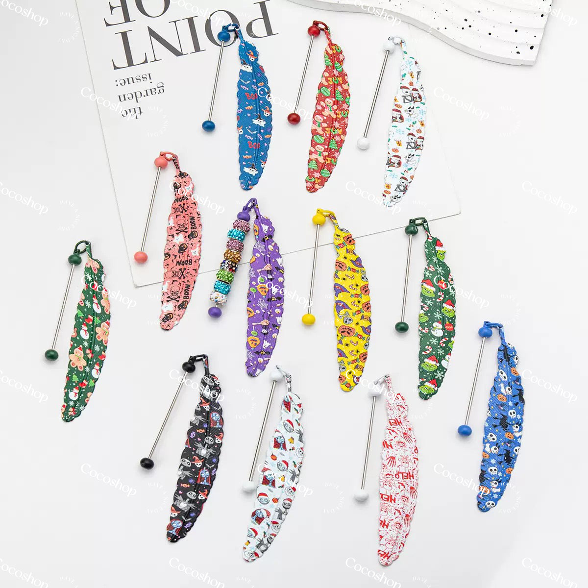 ビーズ入り福袋 -- ライブで開封 -- ペン / チェーン / チャーム / ブックマーク / ビールオープナー / コーム